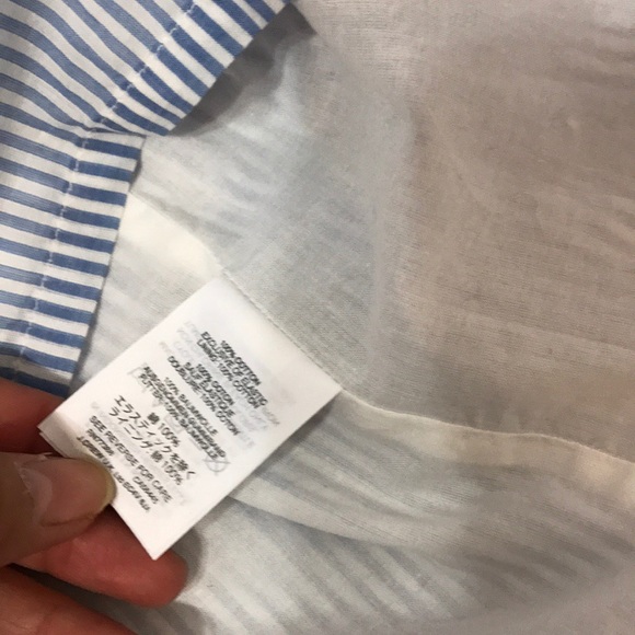 J.Crew Striped smocked-waist dress - Picture 7 of 7